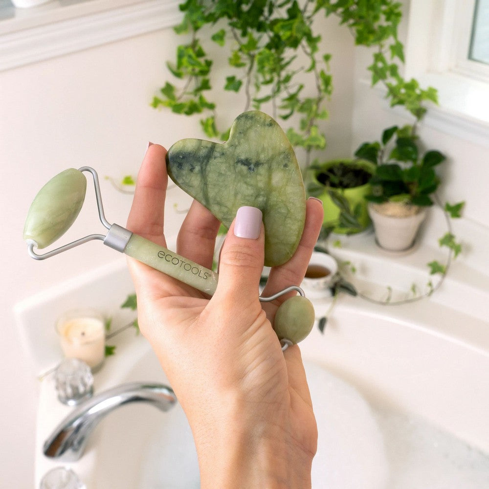 Set Jade Roller & Gua Sha | Ritual de Belleza Facial