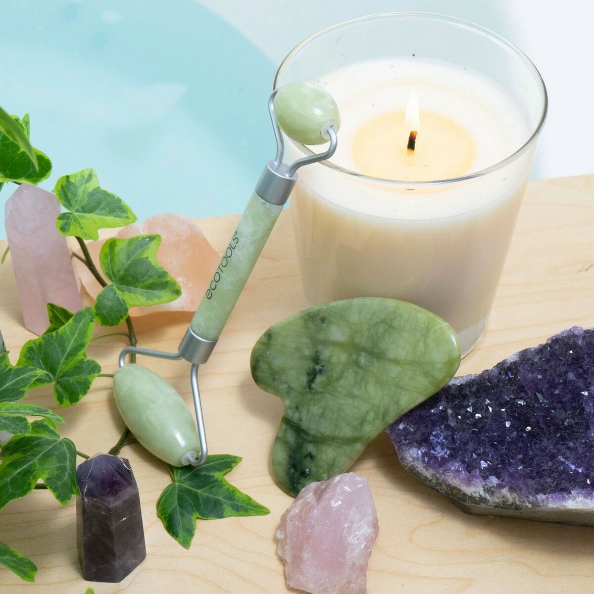 Set Jade Roller & Gua Sha | Ritual de Belleza Facial