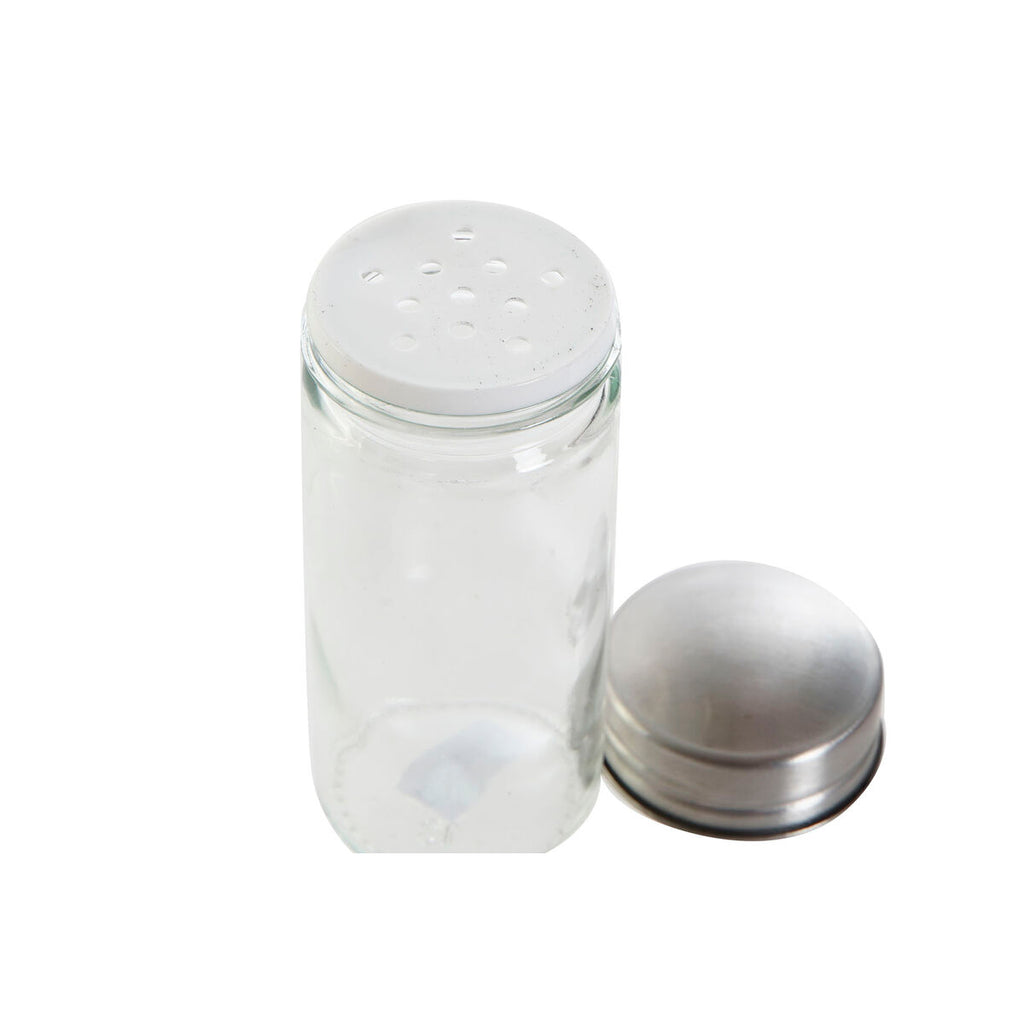 Especiero Giratorio de Cristal y Acero | Organización de Cocina