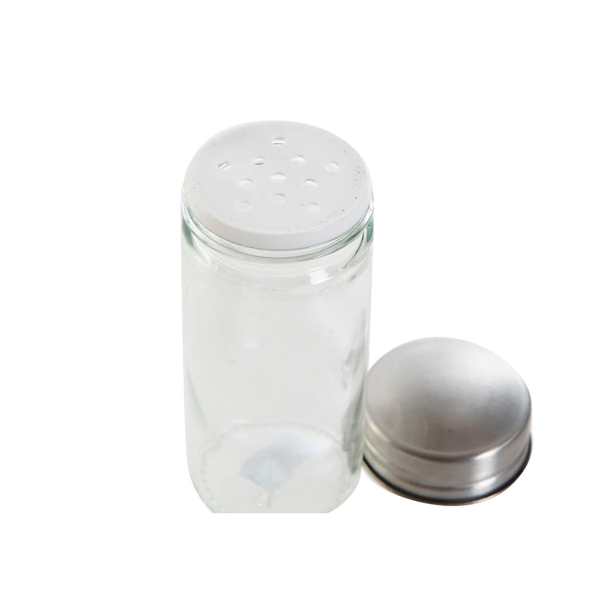 Especiero Giratorio de Cristal y Acero | Organización de Cocina